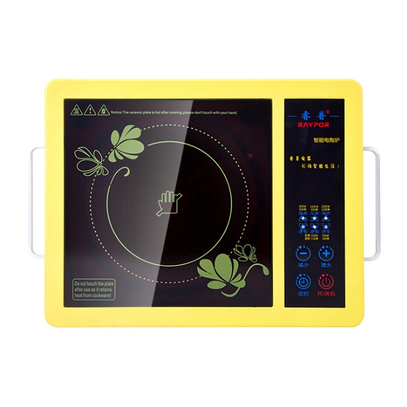 Smart Induction Cooker Kitchen Electric Cooking Machine frared Ceramic Stove Touch Furnace Light Wave Electric Furnace LP18E