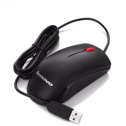 Lenovo – souris optique filaire M120/M120 Pro, 1000DPI, Mini molette 3D, USB