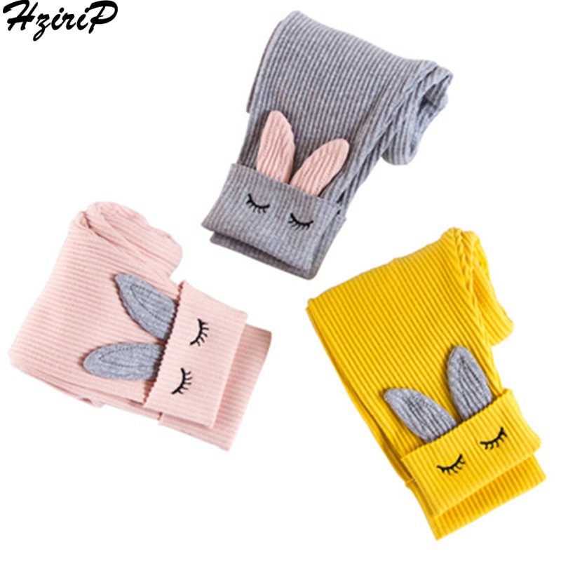 HziriP Leggings Herfst Cartoon Broek Katoen Effen Unisex Baby Jongens Meisjes Broek kinderen Broek Verdikking Baby 1-4Y