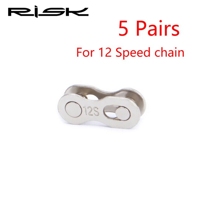 1 Pair Bicycle Chain Quick Link Mountain Bicycle Bike Chain Missing Quick Connector Master Link for 6 7 8 9 10 11 Speed Bicycle: RA110 12s 5pair