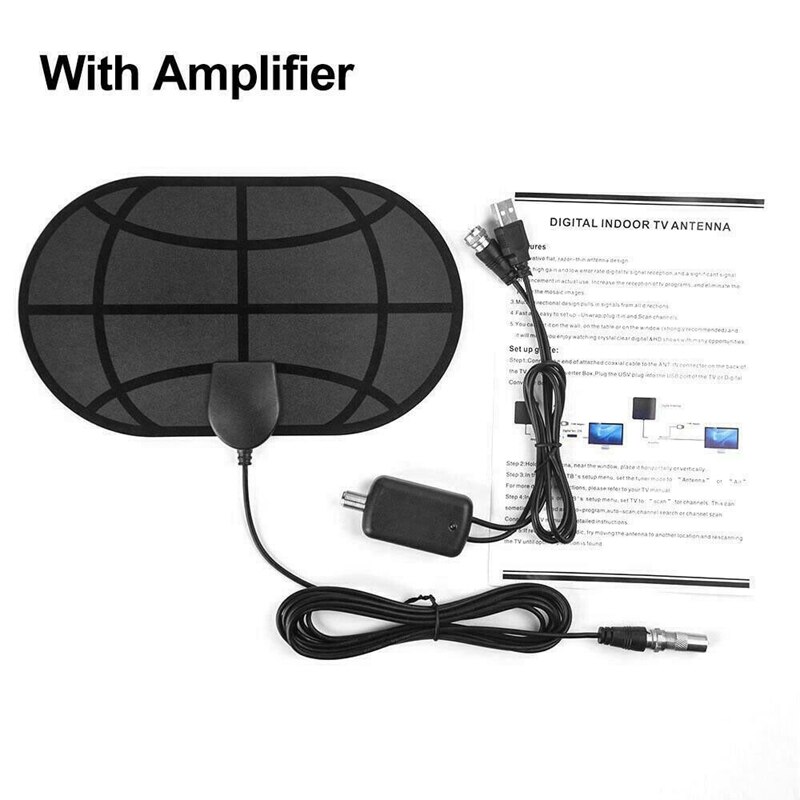 980 Mile Range Antenna TV Digital HD 4K Antena Digital Indoor HDTV 1080P