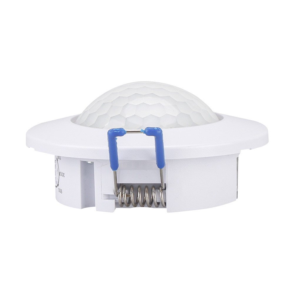 Infrarood Bewegingssensor Mini Plafond Pir Lichaam Bewegingsdetector Verstelbare Lamplichtschakelaar Voor Huisbeveiliging 220-240V