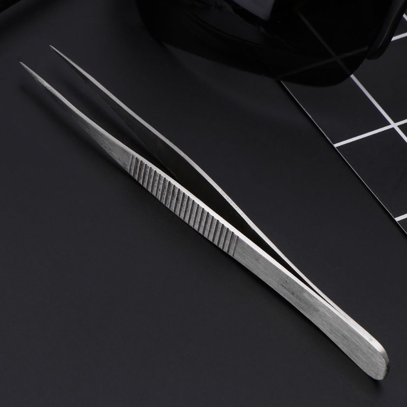 4 Pcs/set Precision Stainless Steel Tweezers Set For Beauty Nail Art Handmade Jewelry Making Crafts Picking Tools