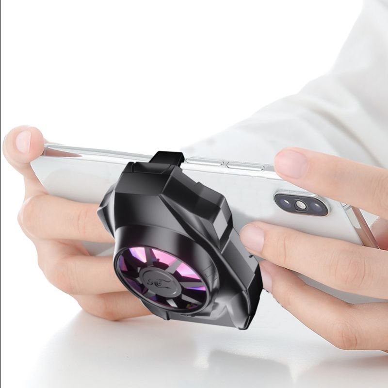 AS03-ventilador de refrigeración Universal para teléfono móvil, radiador Semiconductor, enfriador recargable por USB