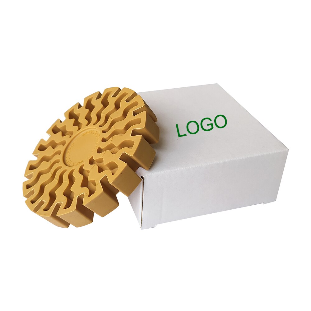 Eraser Wheel Decal Remover for Sticker and Adhesive Removal Rubber Disk with Power Drill