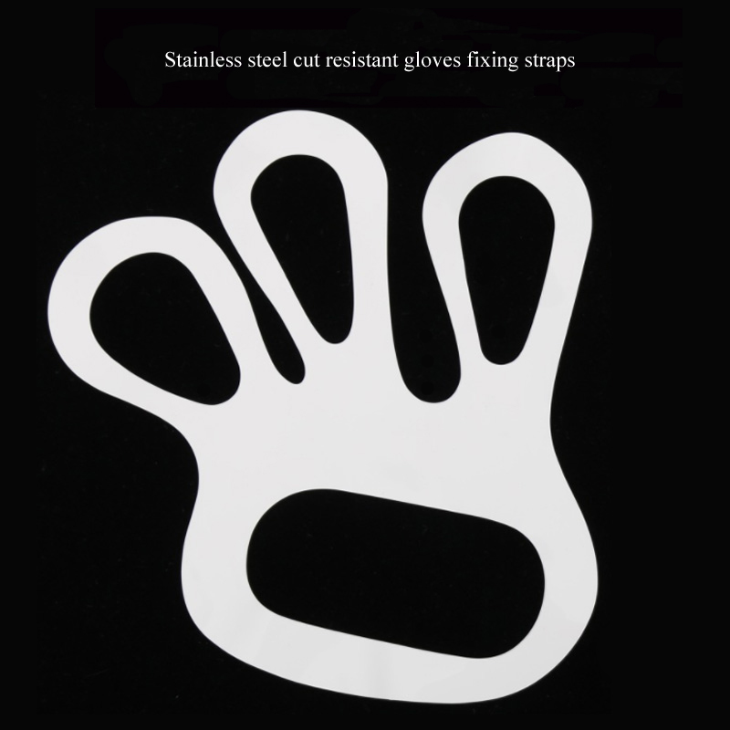 Gloves Fixing Straps for Stainless Steel Cut Resistant Gloves 3PCS/set Keep Hands Safety Accessory