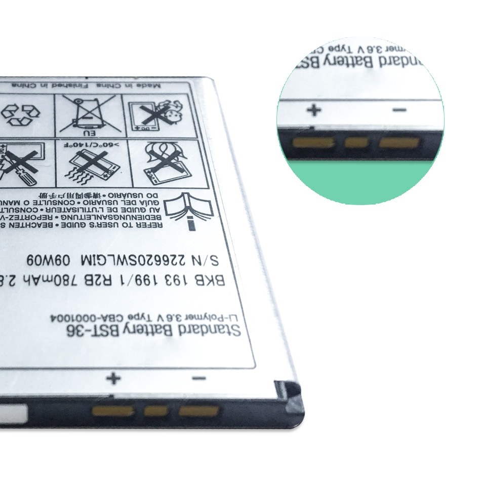 KiKiss Batterie BST-33 BST-36 BST-37 BST-38 Für Sony Ericsson K880i k550i t700/k510i z550 k310i/k750 e600 w550i/w580 w995 w980