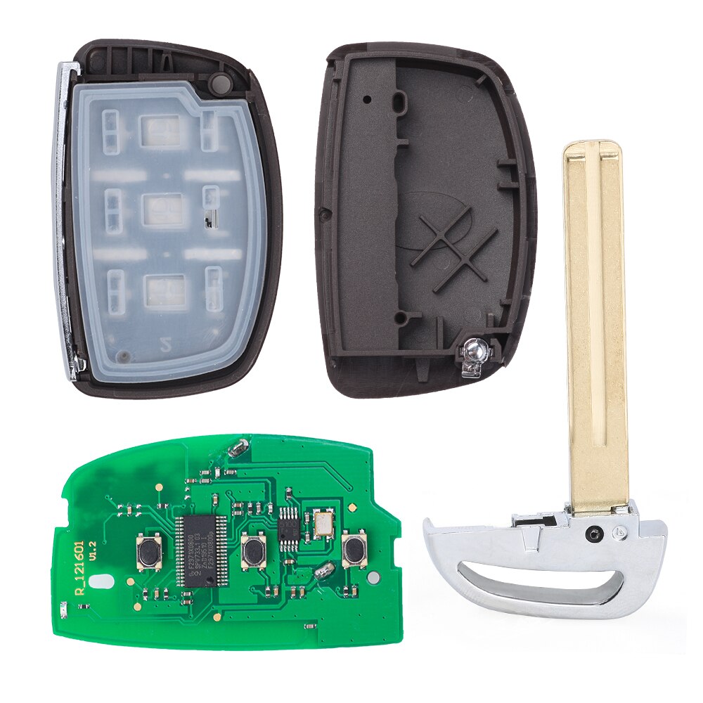 Clé télécommande intelligente pour Hyundai Tucson , 433.92MHz, puce FSK ID47