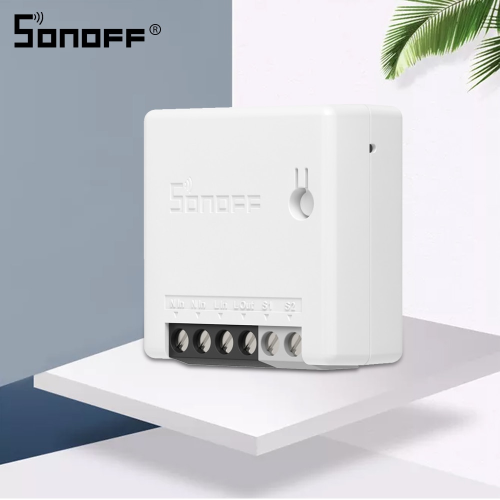Sonoff Mini Diy Smart Switch Twee Manier Smart Switch Smart Home Ondersteuning Ewelink Afstandsbediening Module Werken Met Google Thuis alexa
