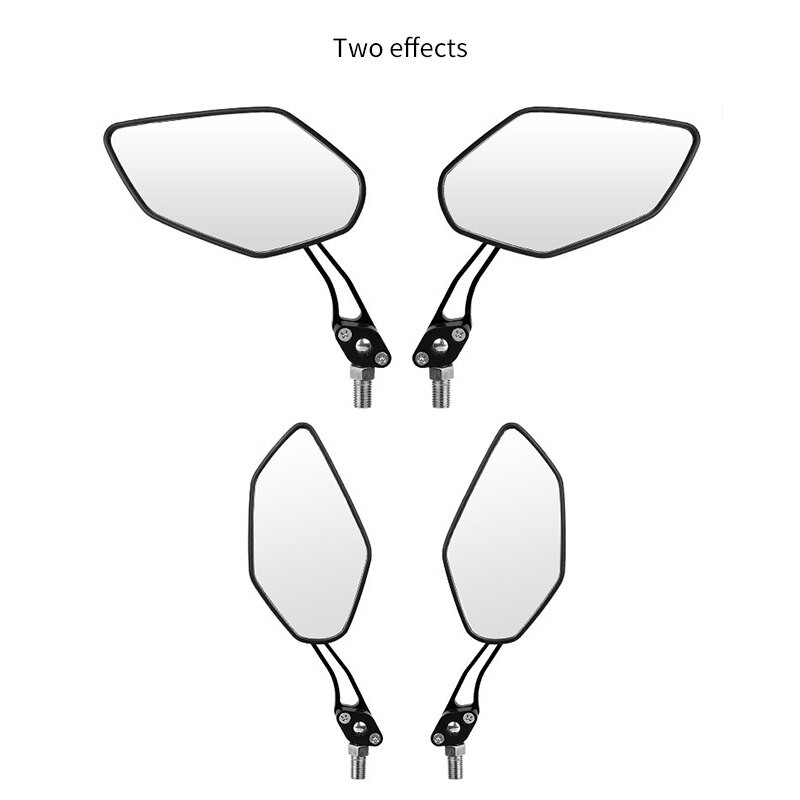 2 Pcs Bike Bicycle Silicone Handle Handlebar Universal Rearview Mirror Bike Safety Tool MTB Cycling Accessories