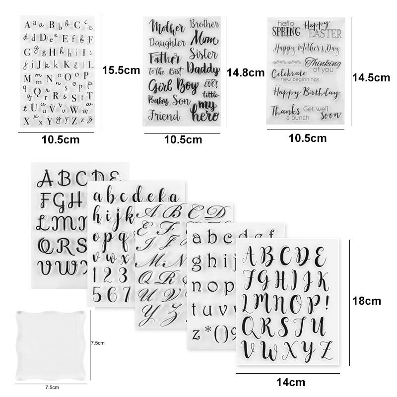 Timbri per biscotti Lettere Torta Lettere dolci Timbro Strumenti di decorazione Fondente Goffratura Alfabeto fai da te Taglierina Accessori per pasticceria