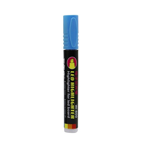 1 Uds. Juego de rotuladores Queen Bee, juego de 8 colores para apicultura y abejas, marcas de abeja reina, marcas de plástico, pluma, herramientas de abeja: Azul