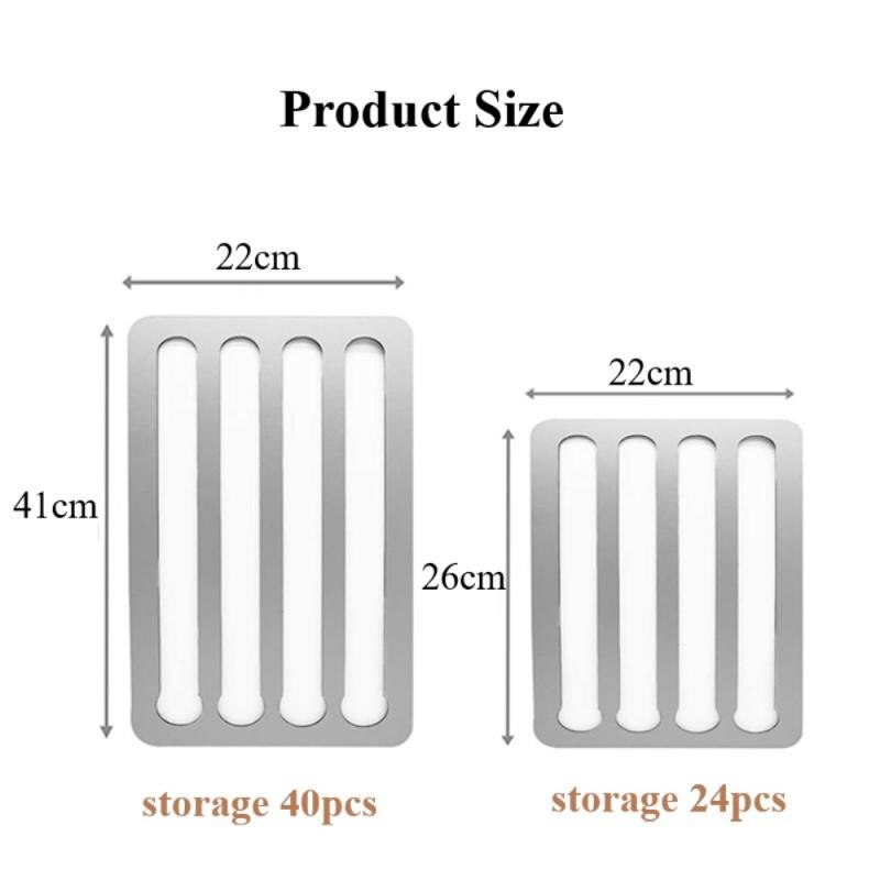 Support mural en aluminium pour rangement de capsules Nespresso 24/40, armoire de cuisine, carrelage, Restaurant