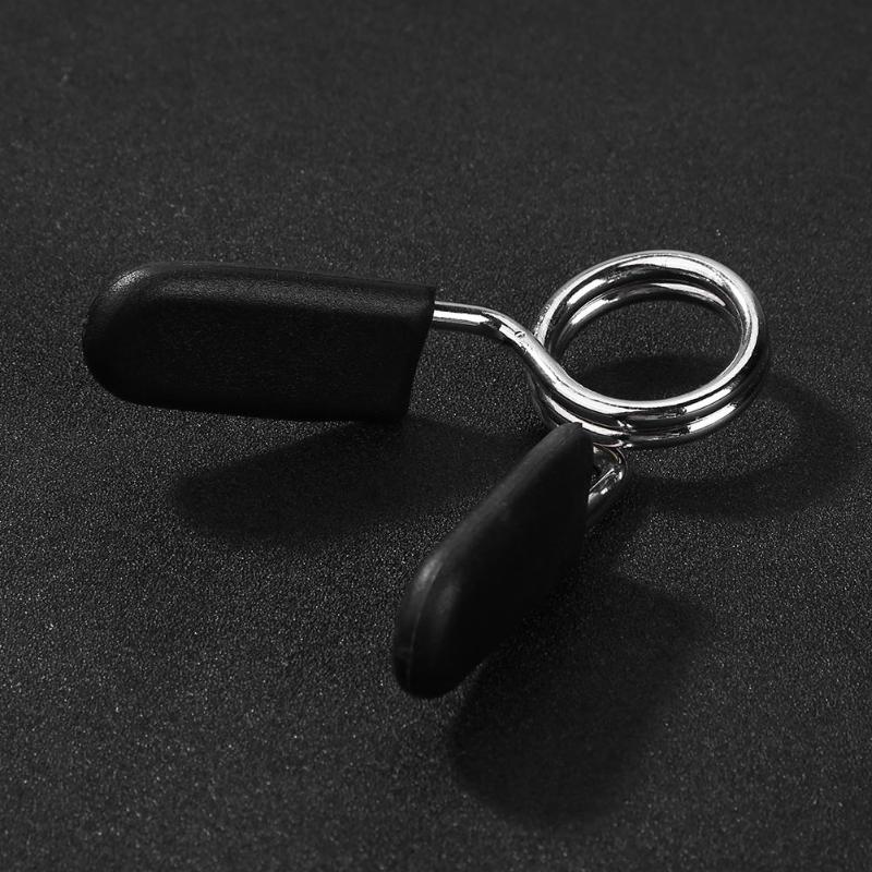 Skivstång fjäder krage clips klämma gym vikt skivstänger hantel lås klämma viktlyft gym lås