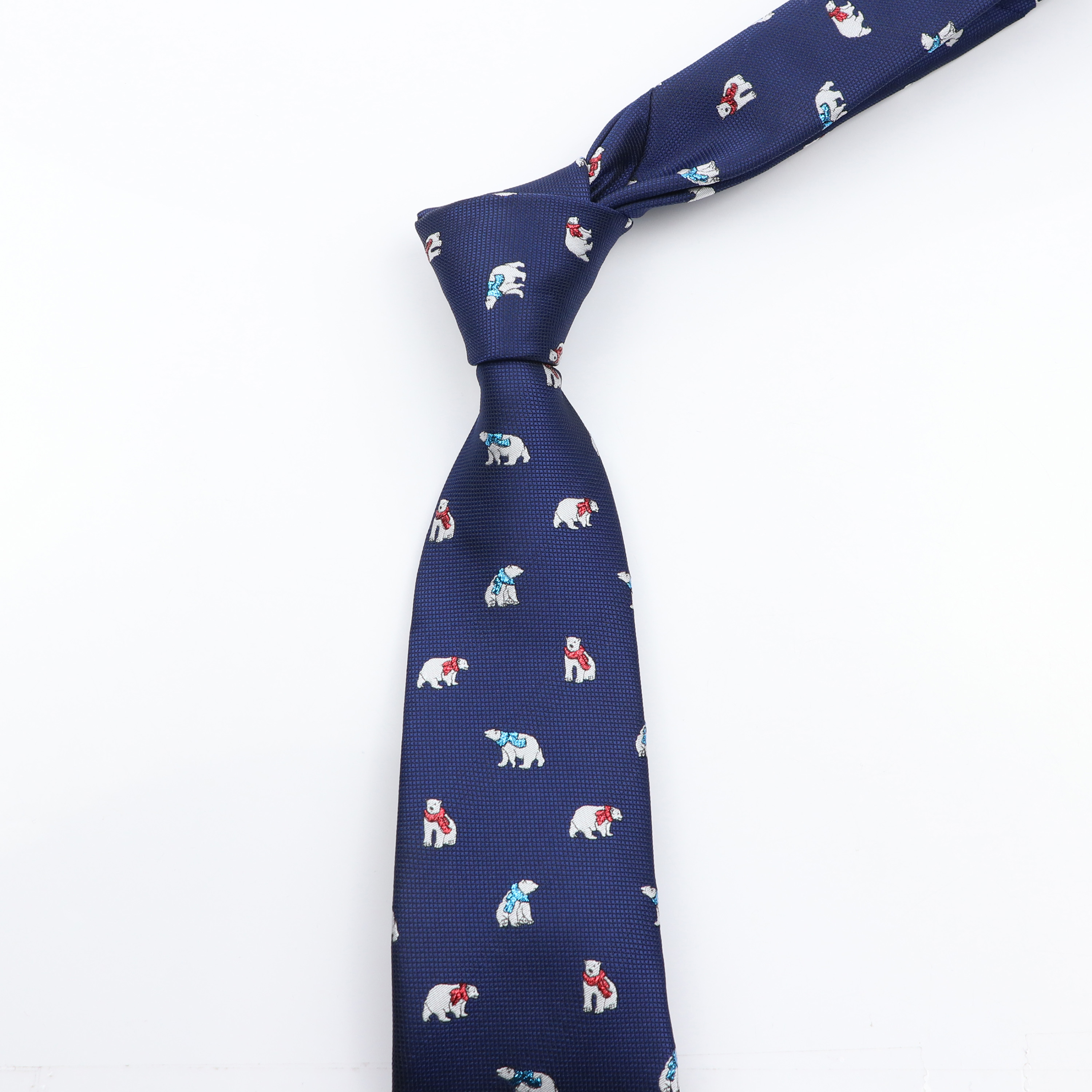 Corbata con estampado Floral de animales y dibujos animados para hombre, corbata estrecha y delgada, corbatas para de boda, color rojo marino, accesorios para corbata,