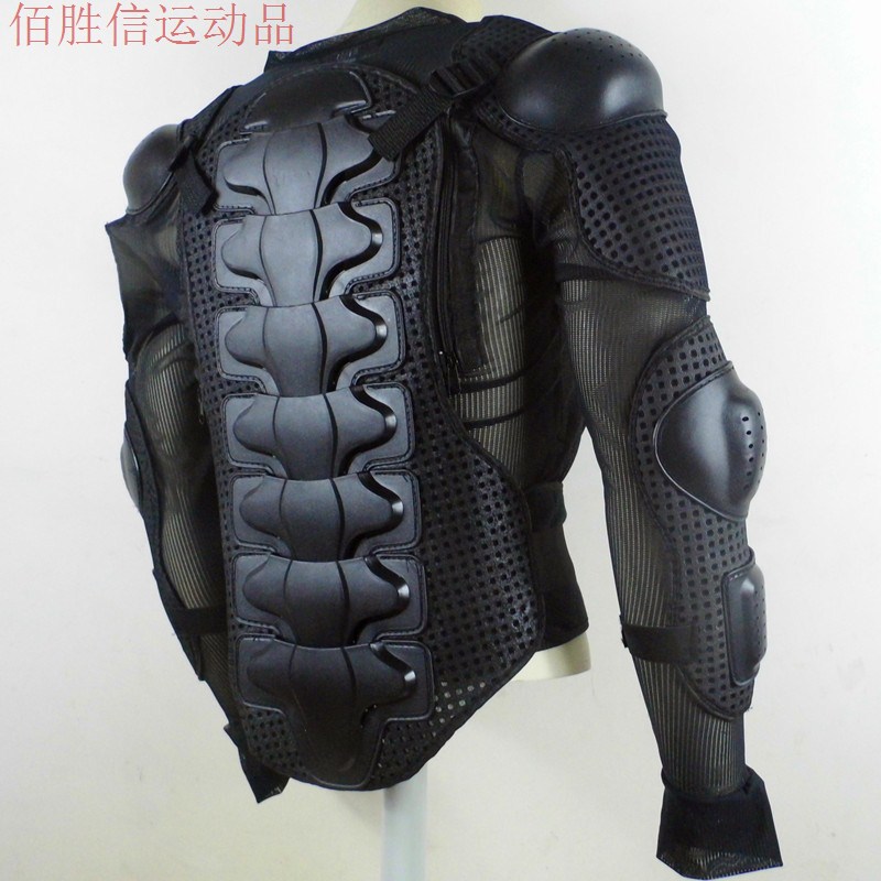 Motorrad Volle Rügestochen Jacke Wirbelsäule Brust Schutz Getriebe M L XL XXL XXXL 4XL