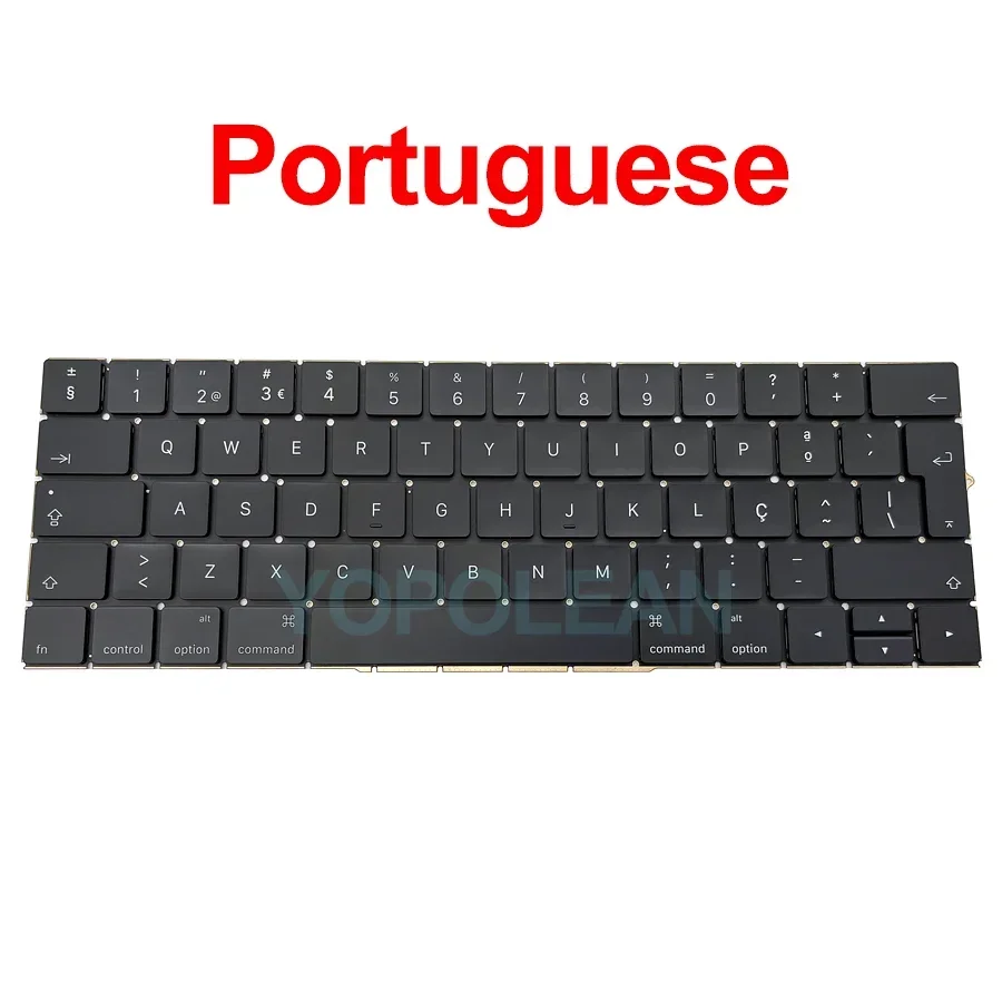 Neue US UK Spanisch Französisch Koreanische Tastatur Für Macbook Pro Retina 13 "15" A1706 A1707 Tastatur Ersatz: Grey