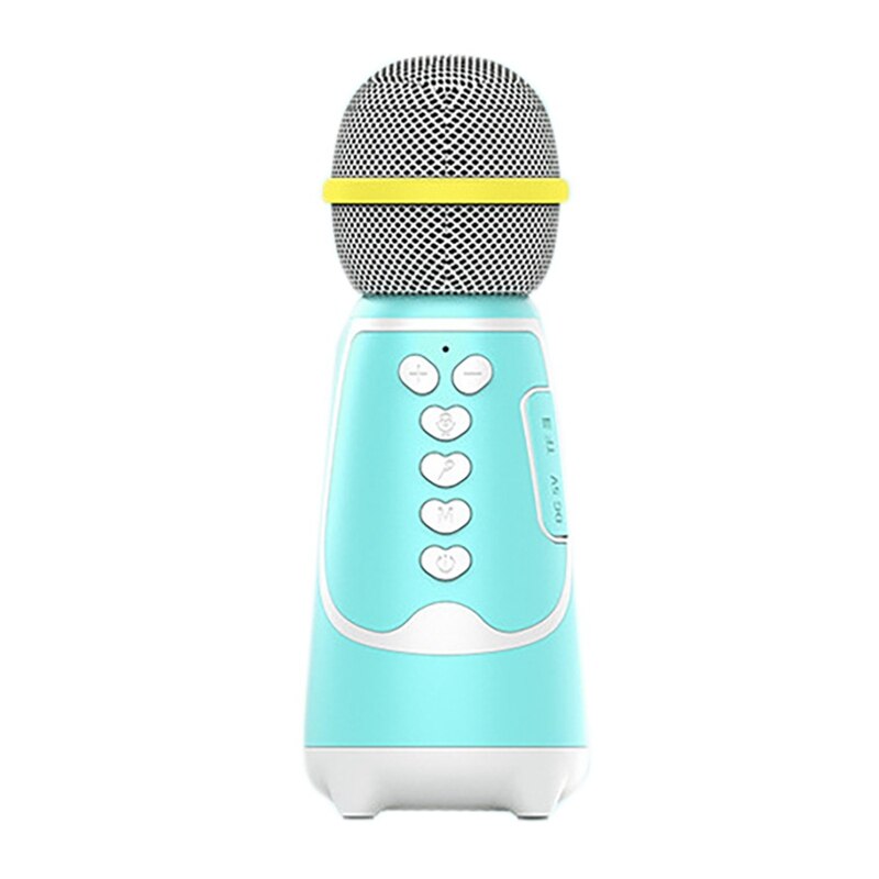 Bluetooth-funkmikrofon, tragbares handmikrofon für karaoke, live-partys und gesang auf mobiltelefonen: Blau