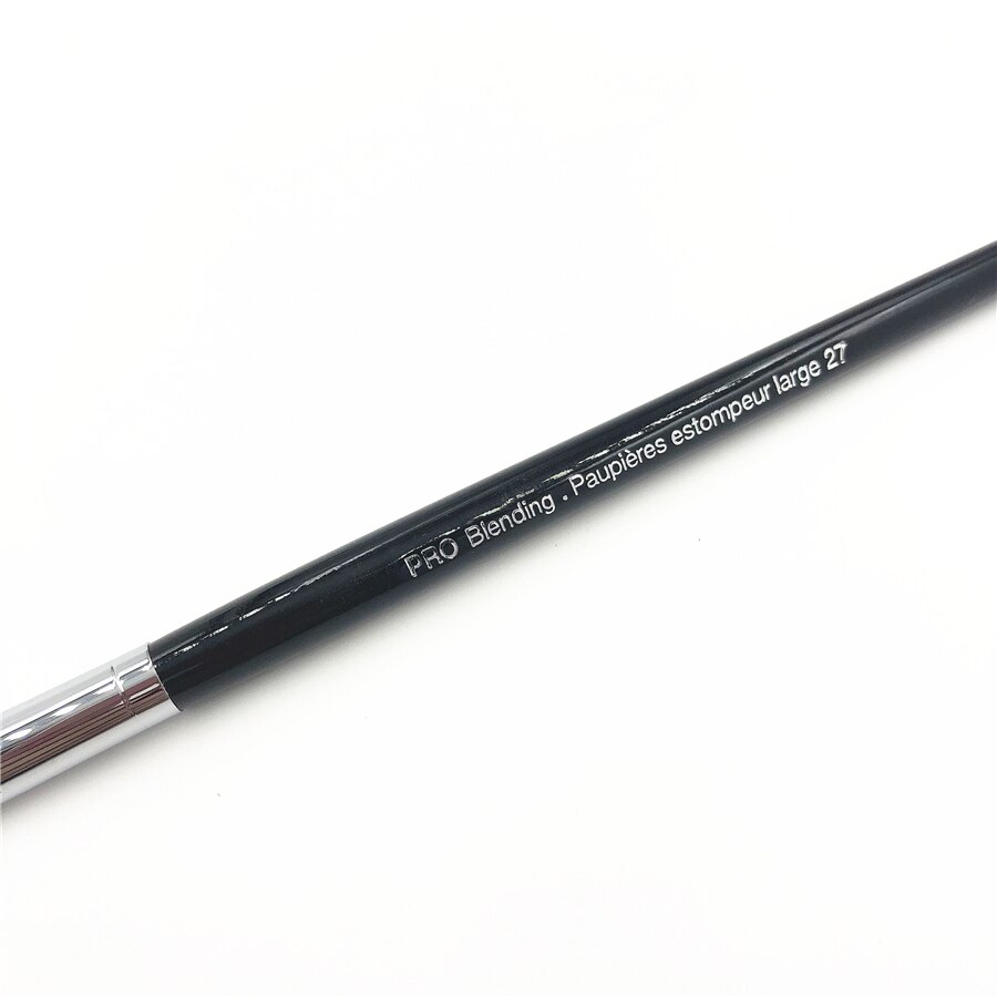 Pincel para difuminar sombras de ojos, brocha pequeña y grande de pelo de cabra, pincel de maquillaje de precisión puntiaguda