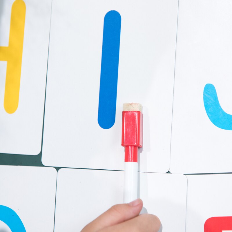 6 Stks/set Magnetische Whiteboard Pen Uitwisbare Droog White Board Markers Magneet Schoolbenodigdheden Briefpapier