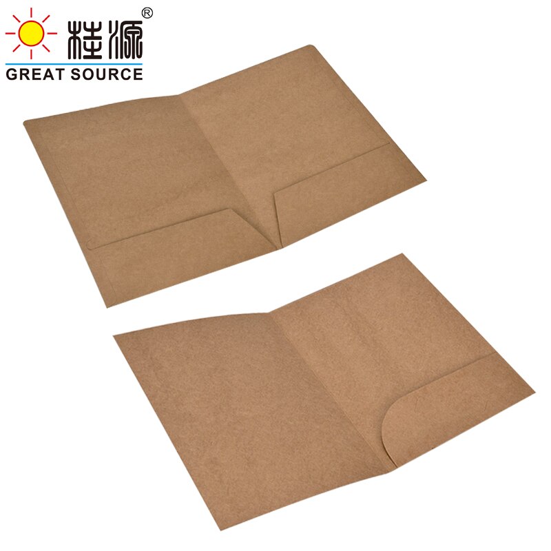 Kraft Manila Folder A4 Project Folder Report Document Files Folders Paper Card Folder(25PCS)