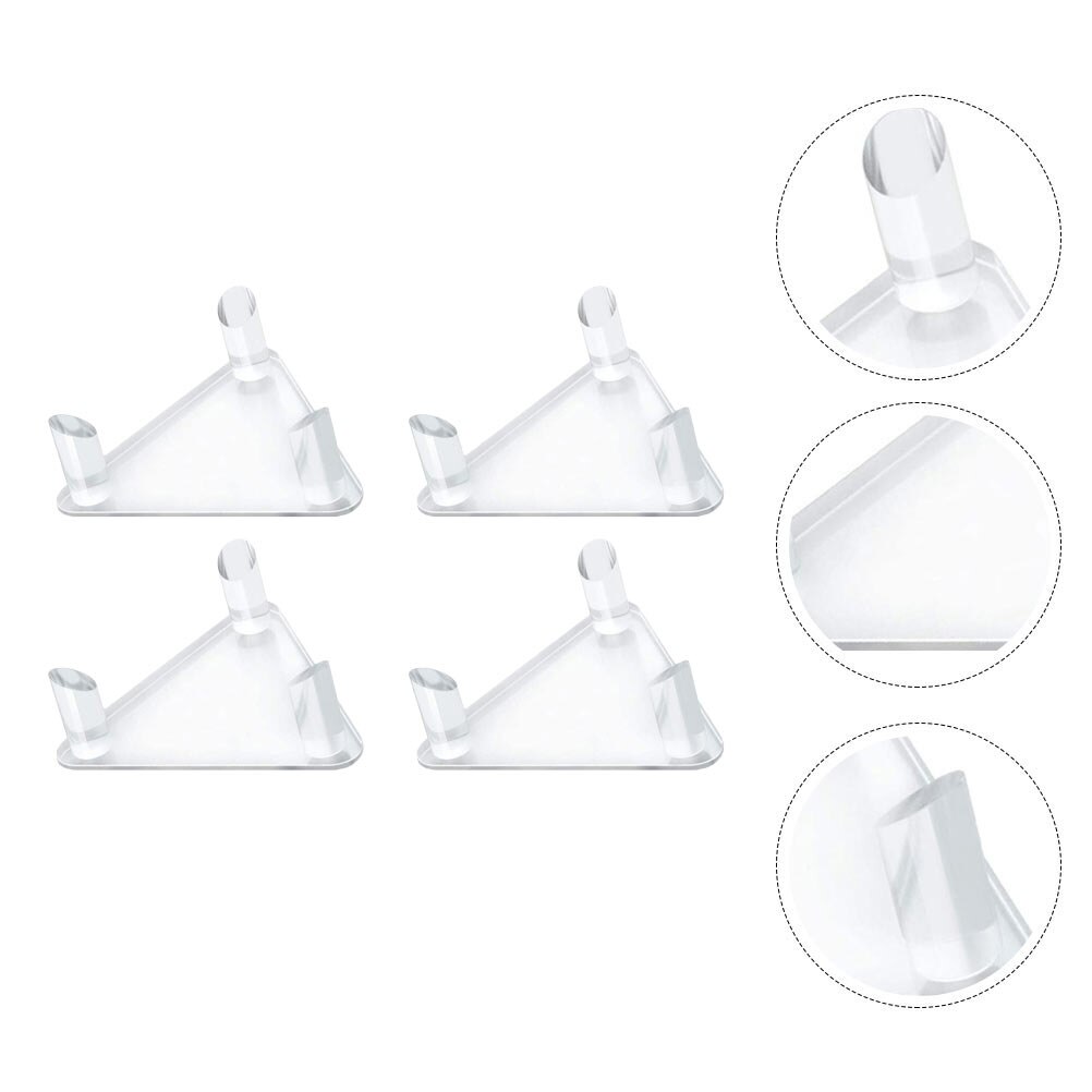 4- piece rugby basketball football soccer display rack convenient storage rack