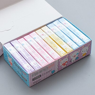 Canetas para escritório e escola criativa, material de papelaria kawaii, desenho, lápis, borrachas, prêmio para crianças, para desenho, presente de estudante, 1 peça