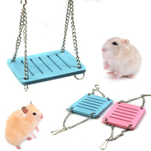 Sød papegøje hamster lille gynge hængende seng ryste suspension hus rekvisitter kæledyrsprodukter legetøj  dc156