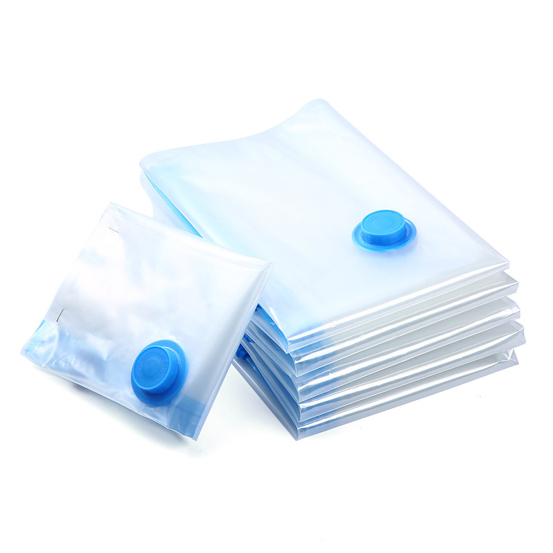 4 Stuks Verdikte Vacuüm Compressiezak, Transparante Quilt Vacuümzak, Opbergtas, Huishoudelijke Kleding Opslag En Sorteertas