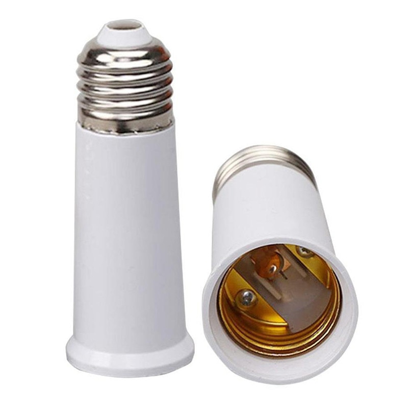 Car Light Bulb Car LED GU24-E17-G24-E40 to E27 E14 to 2 E27 White LED Light Lamp Bulb Adapter Holder Socket Car lamp Accessories