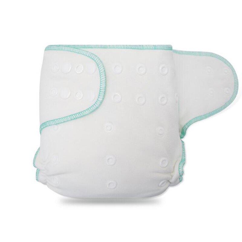 Bamboe katoenen luier, een maat luier met inlegvellen, verstelbare luiers, herbruikbare bamboe katoenen babyluiers
