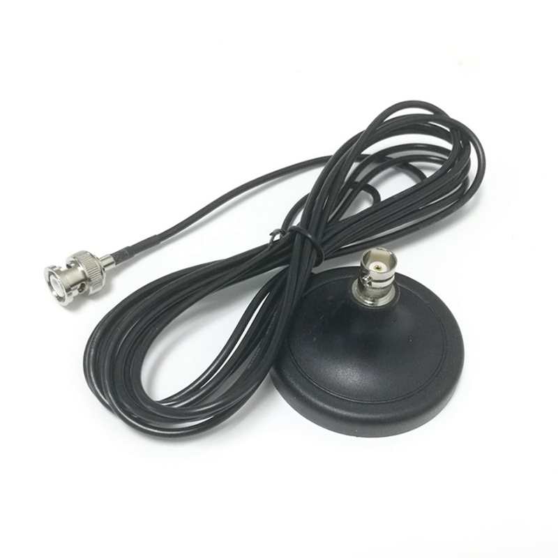 Trådlös antenn bas mikrofon antenn bas med magnet 3 meter  rg174 kabel bnc hane antenn