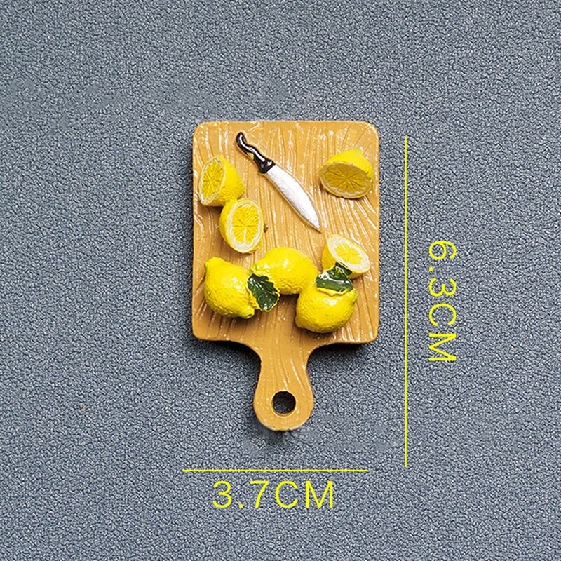 Mini casa de muñecas 1:6, huevo frito, guindilla, modelo de tabla de cortar, accesorios de cocina para Decoración de casa de muñecas, juguetes para niños