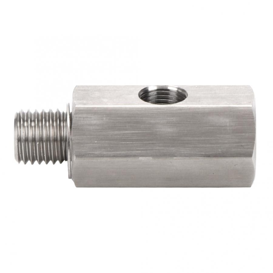 turbosprężarka czujnik ciśnienia oleju trójnik adapter akcesoria samochodowe ze stali nierdzewnej akcesoria samochodowe m12x1, 5 1/8 NPT