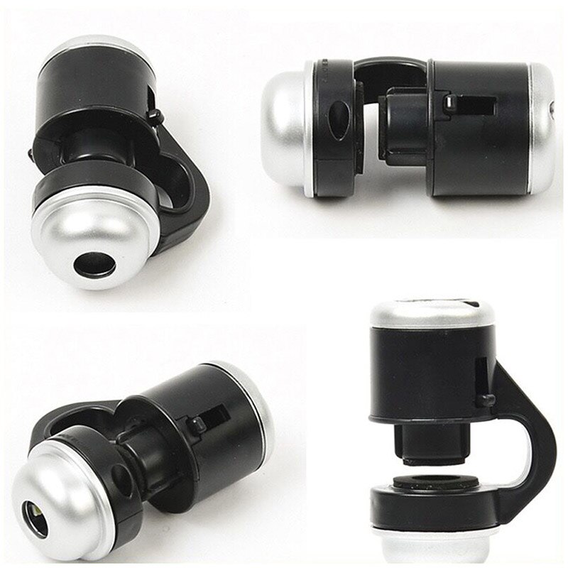 Microscopio para teléfono móvil, cámara telescópica, lente de Clip, Zoom 30x, luz LED, fotografía, PR, oferta