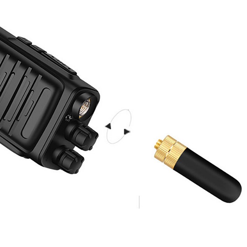 Voor Baofeng UV-5R BF-888S Radio SRH-805S Antenne Mini SRH-805S 5Cm SMA-F Vrouwelijke Dual Band Antenne