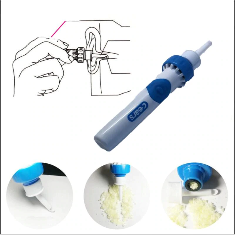 Automatic Electric Ear Cleaner Ear Wax Removal Tool Flexible Silicone Soft Vacuum Suction Painless Ear Wax Remover Cleaning Tool