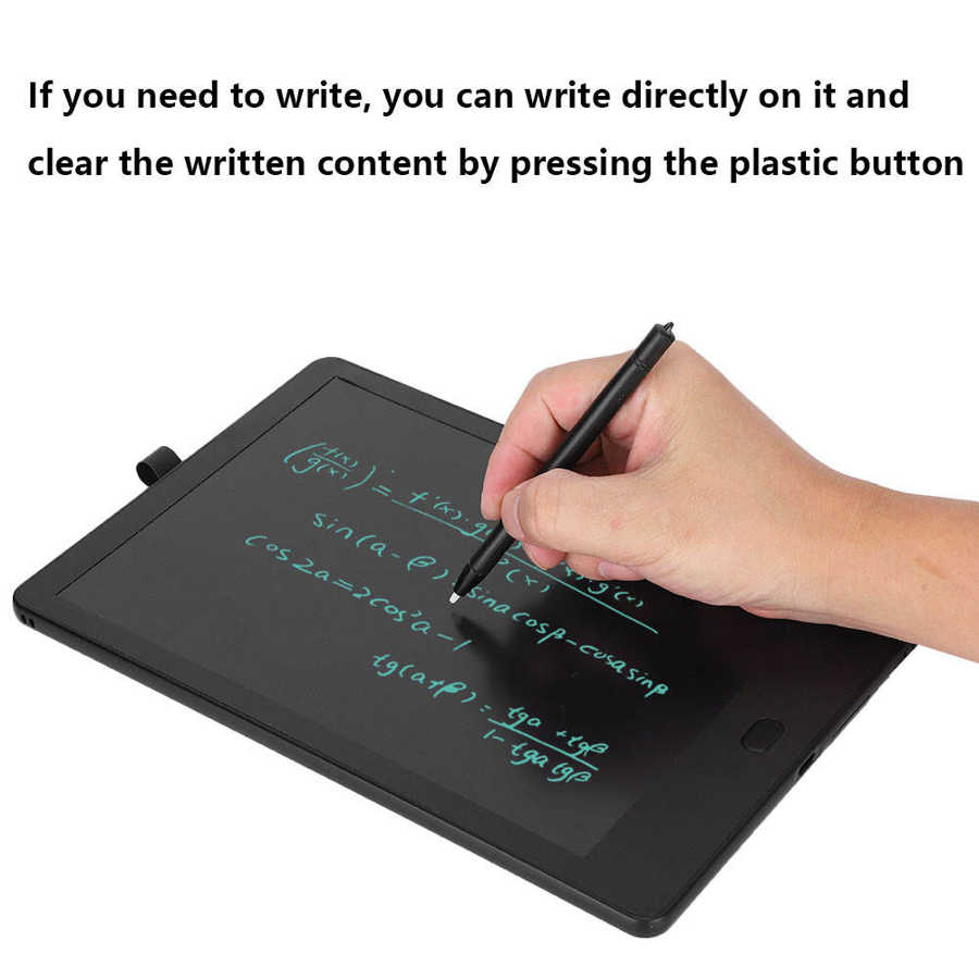 LCD Writing Tablet - Double-Sided Digital Doodle LED E-Writer Board for Drawing, Copying, Kids