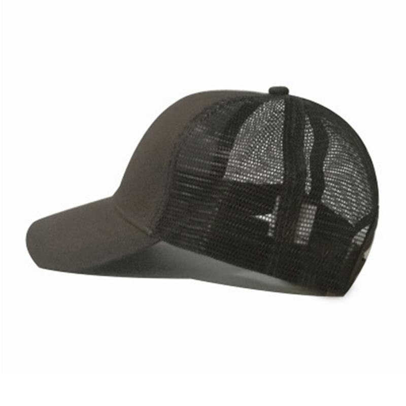 Gorra de béisbol Cola de Caballo alta malla ajustable camionero gorra de béisbol lavado gorra de béisbol Cola de Caballo sombreros para hombres y mujeres Multicolor