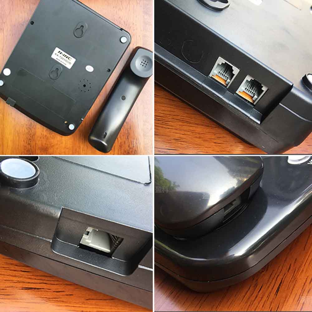 KX 2035CID Hotel Landline Call Memory Office Loud Sound Big Button Mini Portable Caller ID Callback Corded Telephone Business