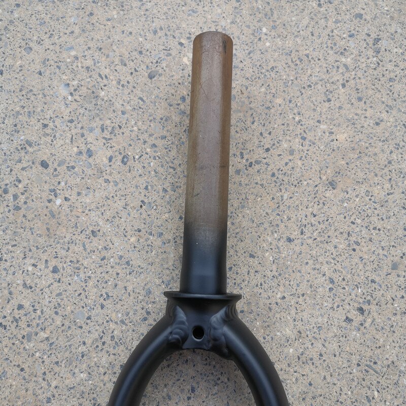 Fourche avant de vélo pliant en alliage d&#39;aluminium sans fil de 20 pouces, 406, 100mm, frein à disque