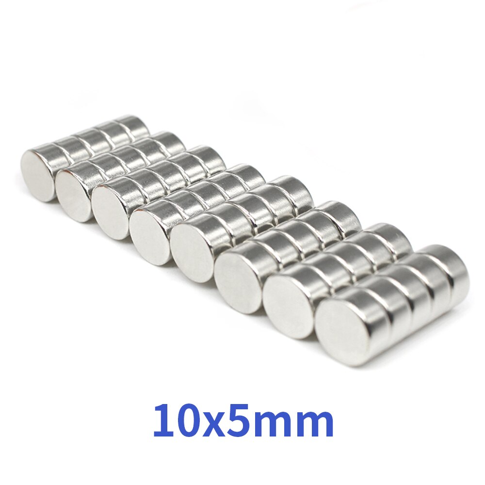 10/20/30/50/100/150 Stuks 10X5 Mm Disc Sterke Krachtige Neodymium magneet 10Mm X 5 Mm Ronde Zoeken Magneet 10X5 Mm Permanente Magneet 10*5