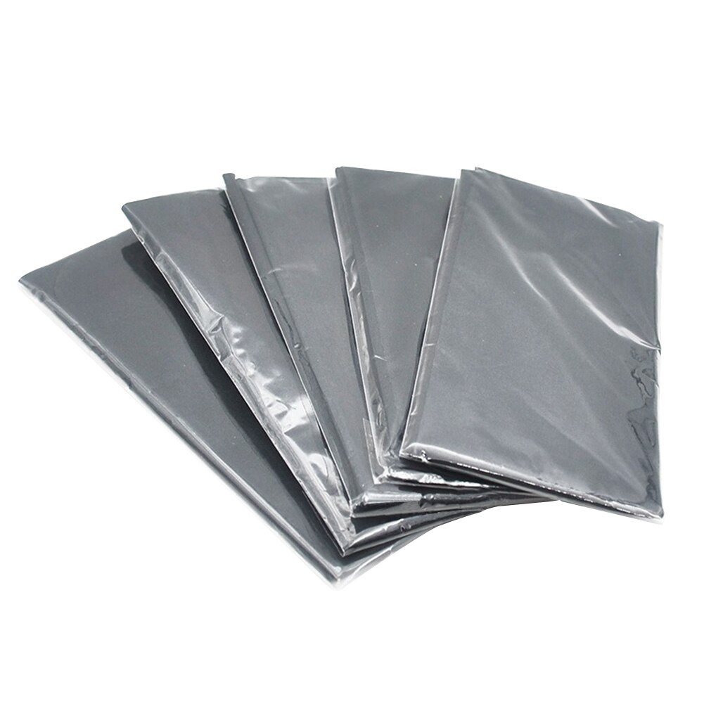 5Pcs Solid Draagbare Cd Microfiber Herbruikbare Beschermende Draaitafels Dust Verwijder Vinyl Anti Statische Schoonmaakdoekje Huis