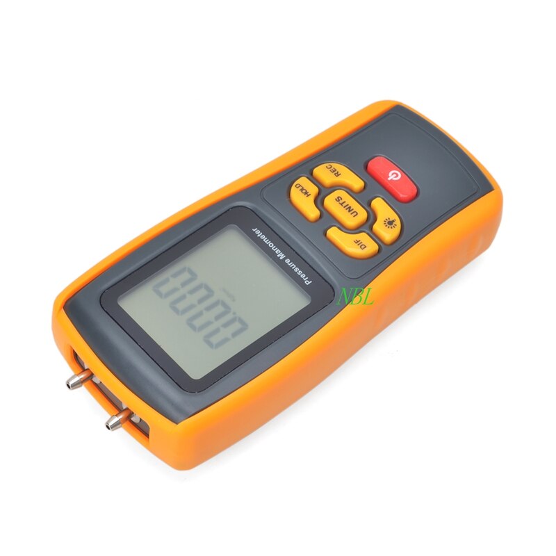 ! Multifunction Digital Pressure Manometer USB Interface (Can connect with PC)And Low Battery Indicator Function