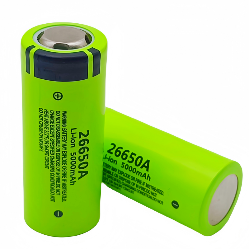 100% novo, original, de alta qualidade, verdadeira capacidade 26650A 5000mAh 3.7V bateria recarregável de íon de lítio 26650 lanterna