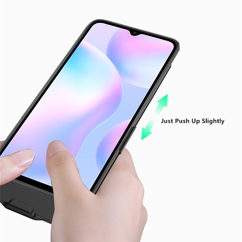 Für Xiaomi Redmi 9A Batterie fallen 6800 Mah Clever Ladegerät Bank Energie fallen Für Xiaomi Redmi 9A Batterie fallen