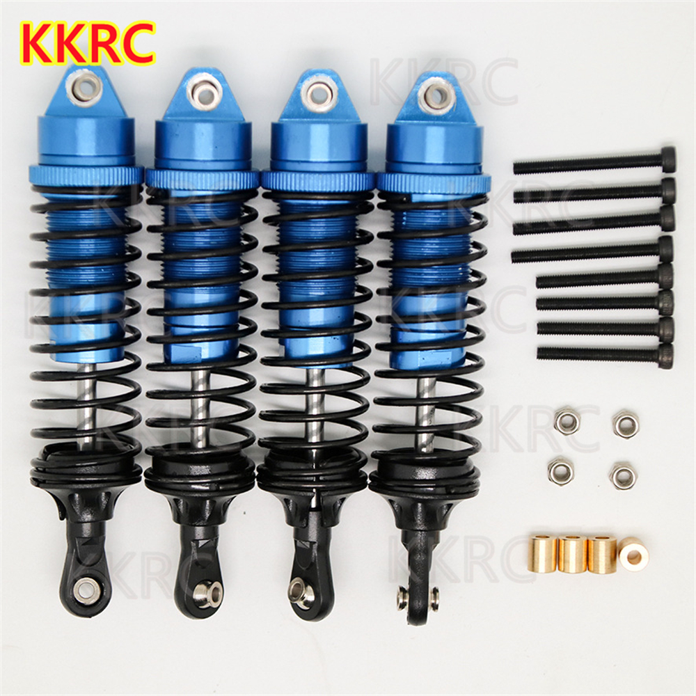 Yikong YK4082 YK4102 YK4103 Messing Front Steering Groep Achteras Mount Bumper C Base Contragewicht Schokdemper Chassis Armor: 4pcs Shock Absorber