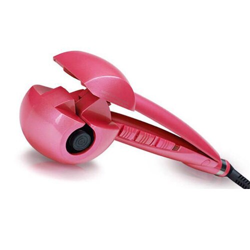 Rizador de pelo automático para mujer, rollo de Caracol eléctrico, artefacto para cabello rizado, herramientas de estilismo de cabello mágico: Pink / UK