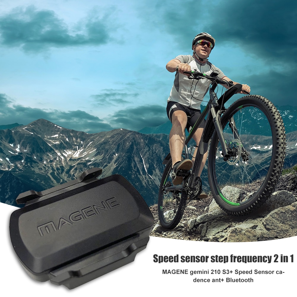 Computer Speedometer Gemini 210 S3+ Bluetooth ANT+ Speed Cadence Sensor for Garmin Bryton Bicycle Bike Computer