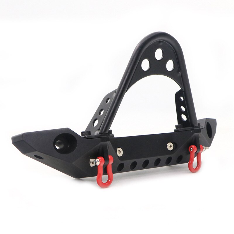 Traxxas Trx-4 Metal Front And Rear Bumper For 1:10 Rc Crawler Car Axial Scx10